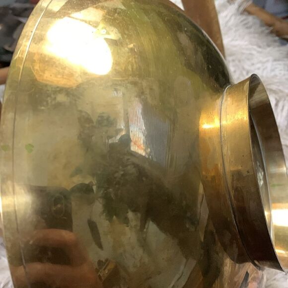 Vintage Kingfisher Enamel & Brass Bird Dish Decor Made In India - Picture 13 of 17